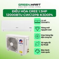 Điều Hòa Gree 12000Btu 1 Chiều Inverter GWC12PB-K3D0P4 Gas R32 (Chỉ giao tại Hà Nội)