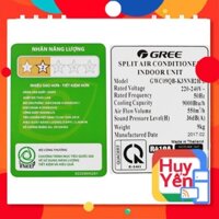 Điều Hòa Gree 9000 cơ 1 chiều GWC09QB-K3NNB2H