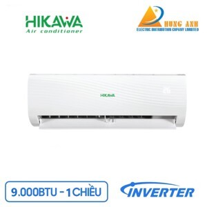Điều hòa Hikawa 9000BTU 1 chiều Inverter HIK-VC10A gas R32