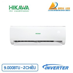 Điều hòa Hikawa 9000BTU 2 chiều Inverter HIK-VH10A gas R32