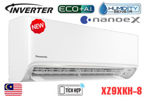 Điều hòa Panasonic Inverter 9000 BTU 2 chiều XZ9XKH-8 gas R-32