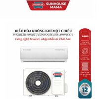 Điều Hòa Không Khí 1 Chiều Inverter SUNHOUSE SHR-AW09IC610 9000BTU, Lọc Bụi PM2.5, Nhập khẩu từ Thái Lan, Chính Hãng