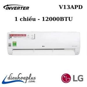 Điều hòa LG 12000 BTU 1 chiều Inverter V13APD gas R-410A