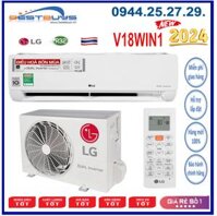 Điều hòa LG 18000BTU 1 chiều inverter V18WIN1 Mới 2024