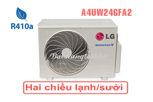 Điều hòa LG 24000 BTU 2 chiều Inverter A4UW24GFA2 gas R-410A