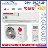 Điều hòa LG 24000BTU 1 chiều inverter V24WIN1 Mới 2024