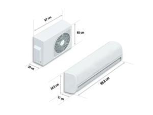 Điều hòa LG Inverter 24000 BTU 2 chiều B24END1 gas R-32