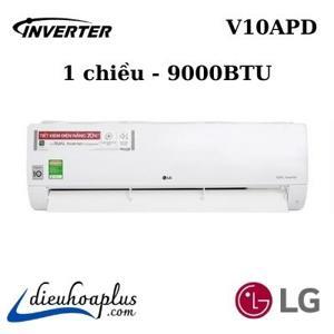 Điều hòa LG 9000 BTU 1 chiều Inverter V10APD gas R-410A
