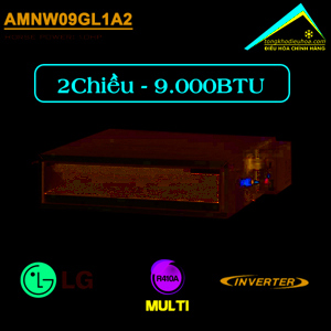 Điều hòa LG 9000 BTU  2 chiều Inverter AMNW09GL1A2 gas R-410A