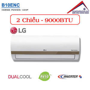 Điều hòa LG 9000 BTU 2 chiều Inverter B10ENC (B10ENCN) gas R-410A