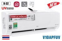 Điều hòa LG inverter 9000BTU 1 chiều UVnano V10APFUV