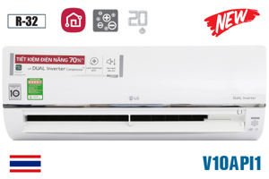 Điều hòa LG Inverter 9000 BTU 1 chiều V10API1 gas R-32