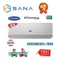 Điều hòa / máy lạnh Carrier 24000BTU 2.5hp inverter 42GCVBE024-703V