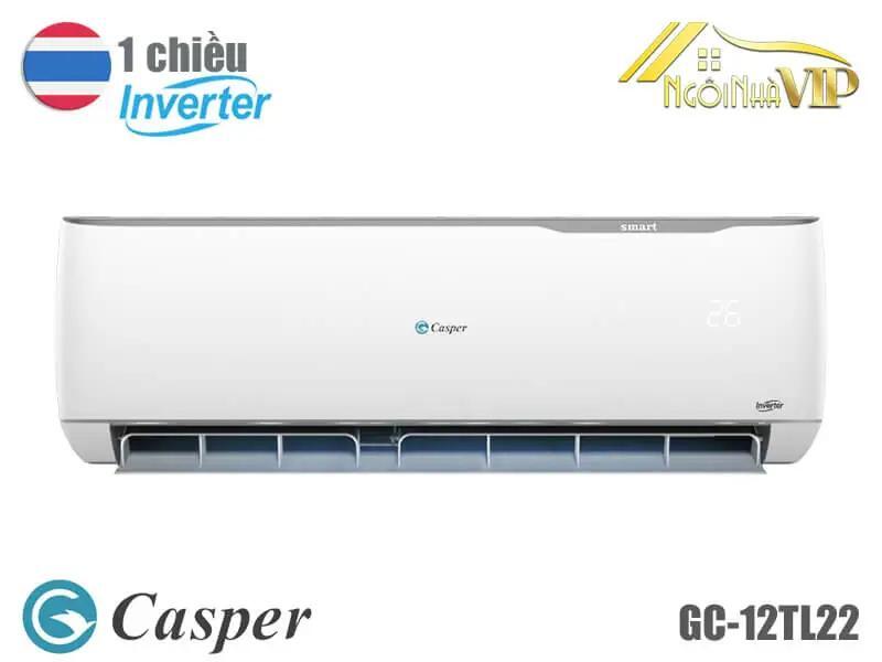 Điều hòa Casper Inverter 12000 BTU 1 chiều GC-12TL22 gas R-410A