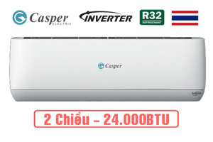 Điều hòa Casper Inverter 24000 BTU 2 chiều GH-24TL32 gas R-32