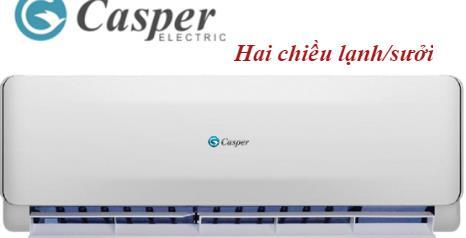 Điều hòa Casper Inverter 24000 BTU 2 chiều GH-24TL22 gas R-410A