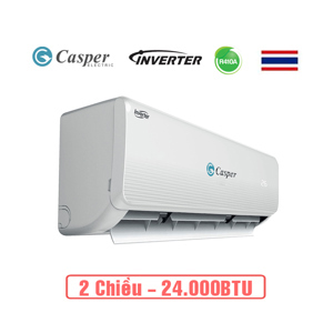 Điều hòa Casper Inverter 24000 BTU 2 chiều IH-24TL22 gas R-410A