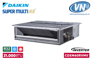 Điều hòa Daikin Inverter 21000 BTU 2 chiều CDXM60RVMV gas R-32
