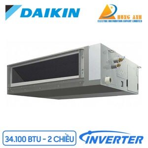 Điều hòa Daikin Inverter 34000 BTU 2 chiều FBQ100EVE/RZQ100HAY4A gas R-410A - Điều khiển dây