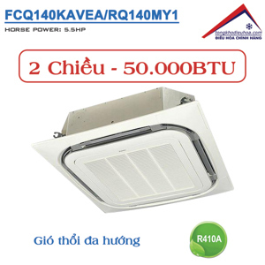 Điều hòa Daikin 48000 BTU 2 chiều FCQ140KAVEA/RQ140MY1 gas R-410A - Điều khiển dây BRC1C61
