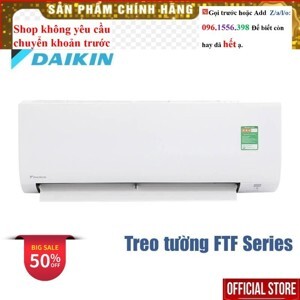Điều hòa Daikin 12000 BTU 1 chiều FTF35UV1V gas R-32