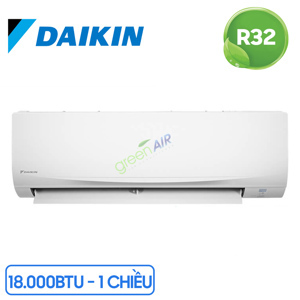 Điều hòa Daikin 18000 BTU 1 chiều FTF50UV1V gas R-32