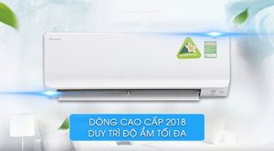 Điều hòa Daikin Inverter 9000 BTU 1 chiều FTKM25SVMV gas R-32