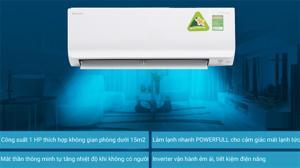 Điều hòa Daikin Inverter 9000 BTU 1 chiều FTKM25SVMV gas R-32
