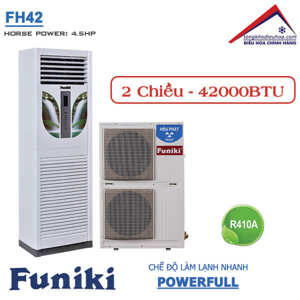 Điều hòa Funiki 42000 BTU 2 chiều FH42 gas R-410A