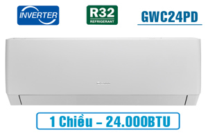 Điều hòa Gree 24000 BTU 1 chiều Inverter GWC24PD-K3D0P4 gas R32