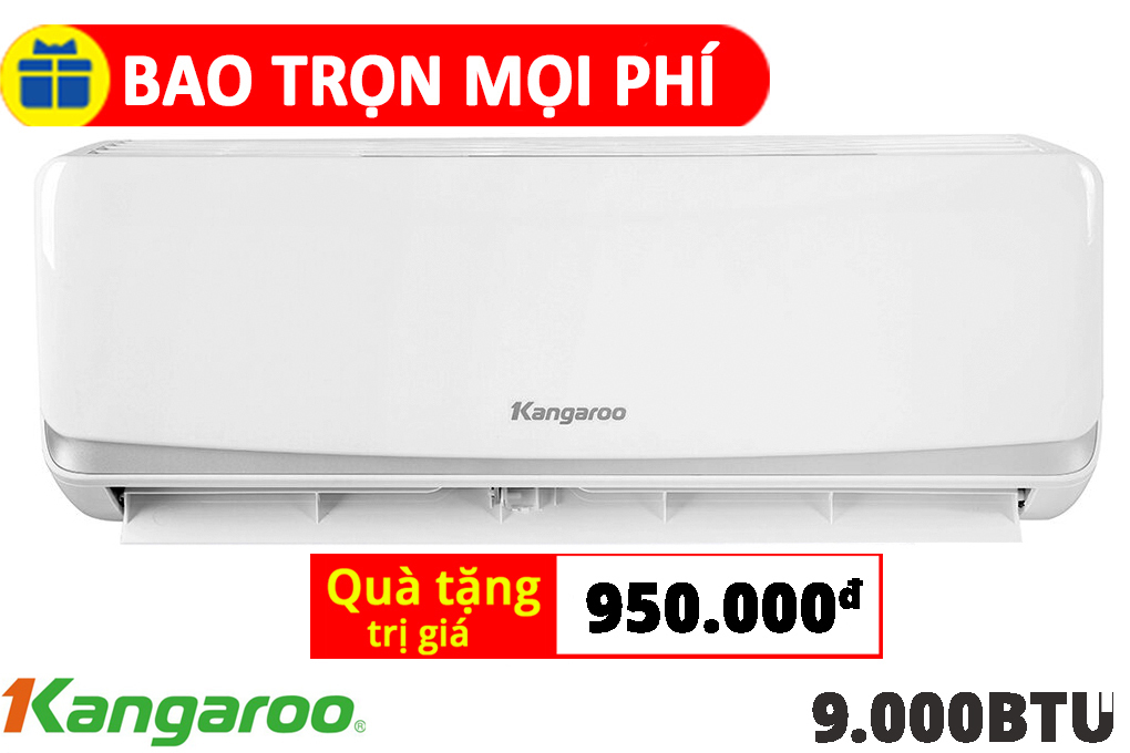 Điều hòa Kangaroo 9000 BTU 1 chiều KGAC09CN gas R-32