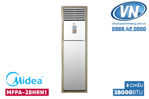 Điều hòa Midea 28000 BTU 2 chiều MFPA-28HRN1 gas R-410A