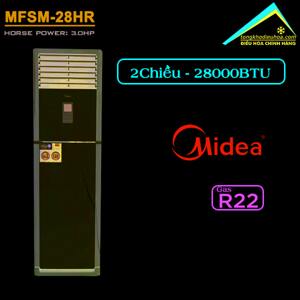 Điều hòa Midea 28000 BTU 2 chiều MFSM-28HR gas R-22