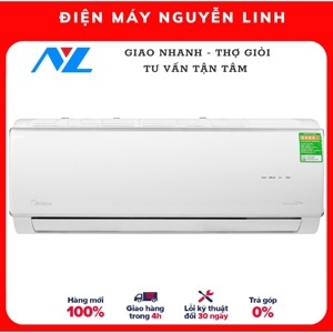 Điều hòa Midea 9000 BTU 1 chiều Inverter MSAFA-10CRDN8 gas R-32