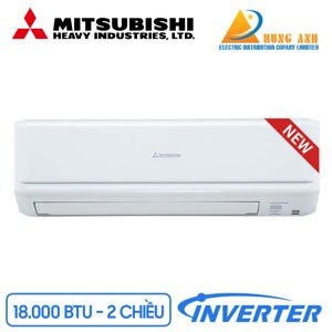 Điều hòa Mitsubishi Heavy 18000 BTU 2 chiều Inverter SRK45ZSPS-S5 gas R-32