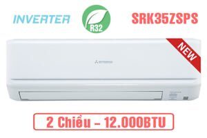 Điều hòa Mitsubishi Heavy 12000 BTU 2 chiều Inverter SRK/SRC35ZSPS-S5 gas R-410A