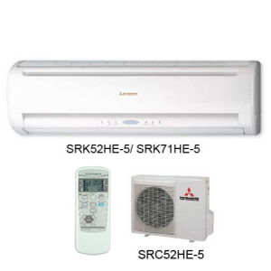 Điều hòa Mitsubishi 24000 BTU 2 chiều SRK/SRC 52HE Heavy gas R-22