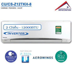 Điều hòa Panasonic 12000 BTU 2 chiều Inverter CS-Z12TKH-8 gas R-32