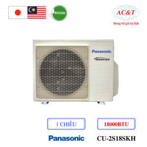 Điều hòa Panasonic 18000 BTU 1 chiều Inverter CU-2S18SKH gas R-410A