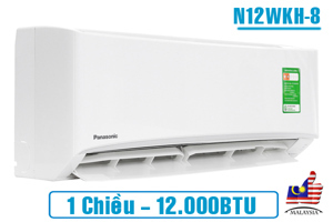 Điều hòa Panasonic 12000 BTU 1 chiều N12WKH-8 gas R-32