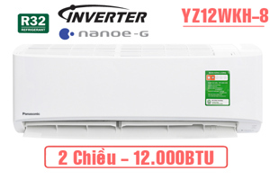 Điều hòa Panasonic Inverter 12000 BTU 2 chiều YZ12WKH-8 gas R-32