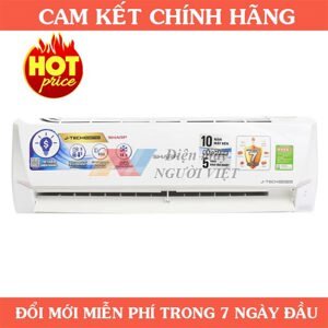 Điều hòa Sharp 12000 BTU 1 chiều Inverter AH-X12VEW gas R-32