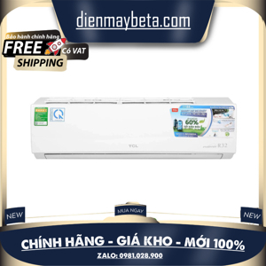 Điều hòa TCL 13000 BTU 1 chiều Inverter TAC-13CSD/XA66 gas R-32