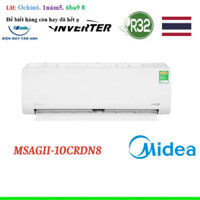 Điều hòa Midea inverter 9000BTU 1 chiều MSAGII-10CRDN8 - Model 2023 - Nhập khẩu Thái Lan