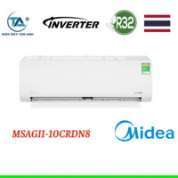Điều hòa Midea inverter 9000BTU 1 chiều MSAGII-10CRDN8 - Model 2023 - Nhập khẩu Thái Lan