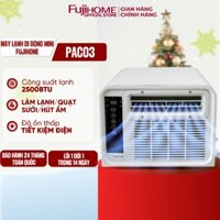 Điều hòa mini di động thông minh Fujihome PAC03 Nhập Khẩu, Máy lạnh di động 1 cục tiết kiệm điện, làm mát nhanh đă năng