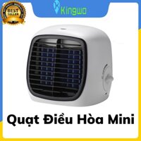 Điều hòa mini - quạt điều hòa hơi nước để bàn - máy lạnh mini giá rẻ để bàn có khay đựng nước QDH07