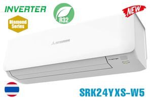 Điều hòa Mitsubishi Heavy Inverter 24000 BTU 1 chiều SRK/SRC24YXS-W5 gas R-32