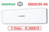 Điều hòa Mitsubishi Heavy 12000BTU 2 chiều inverter SRK35ZSS-W5