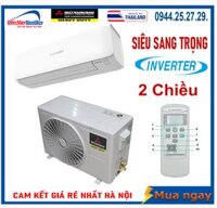 Điều hòa Mitsubishi Heavy 9000BTU 2 chiều inverter SRK25ZSS-W5 SIÊU SANG TRỌNG